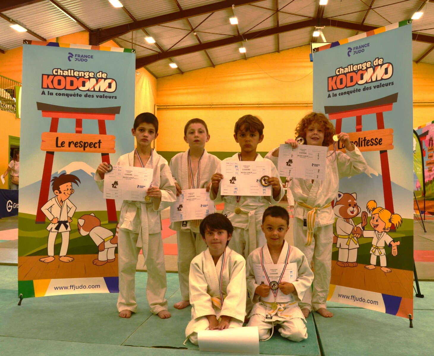 tournoi mini loups  journée finale